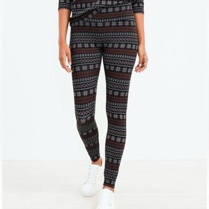 LOFT Lou and Grey Fair Isle Leggings